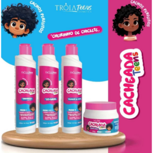 Kit Trio Cacheada Teens