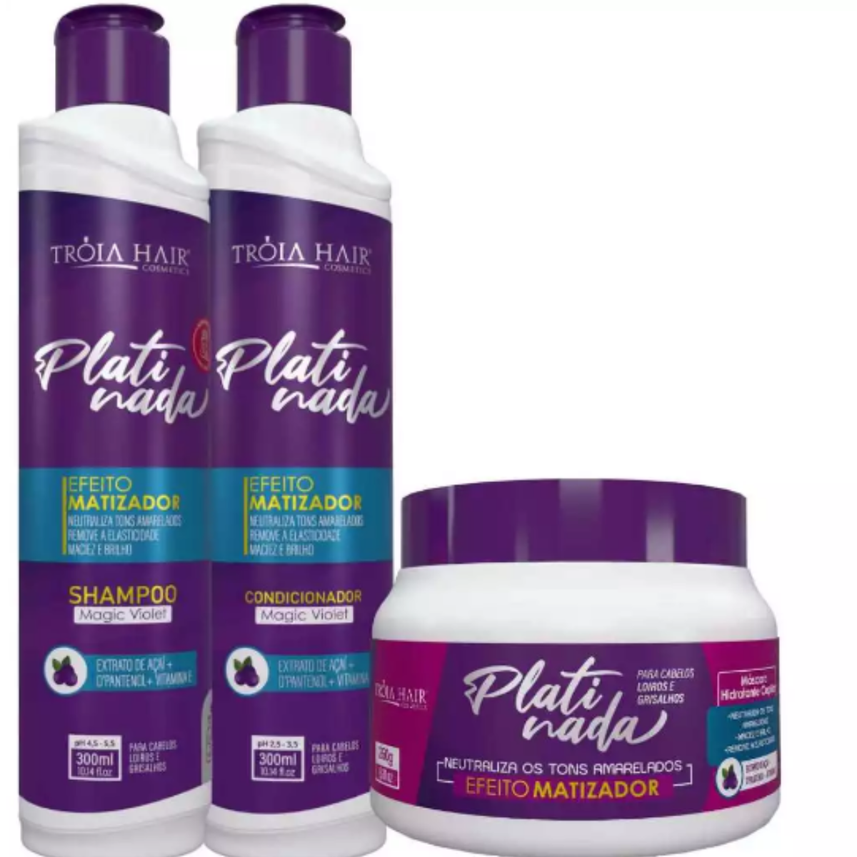 Kit Platinada Cabelos Loiros - Imagem 4