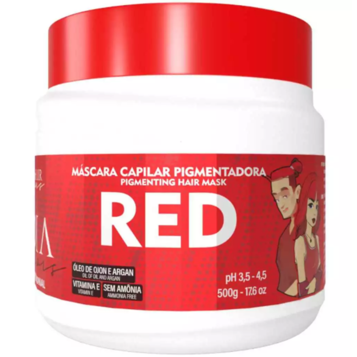 Máscara Pigmentadora Colors Red