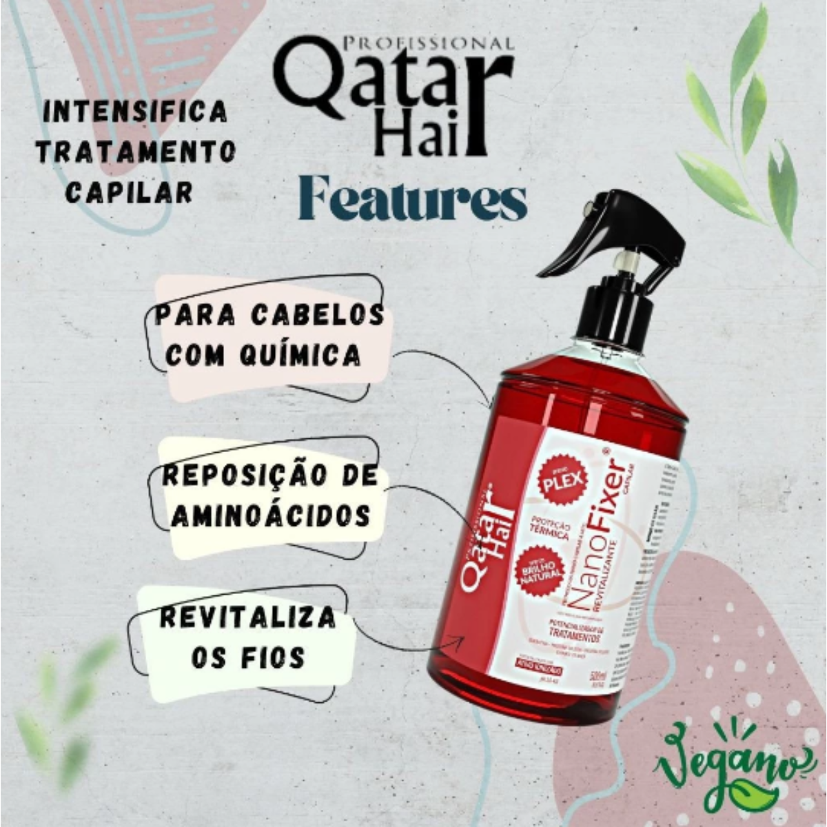 Nano Fixer Revitalizante Capilar - Imagem 4