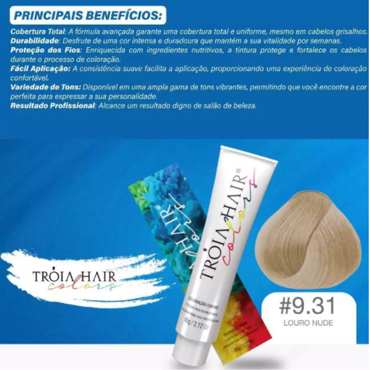 Coloração Loiro Nude #9.31 - Imagem 2