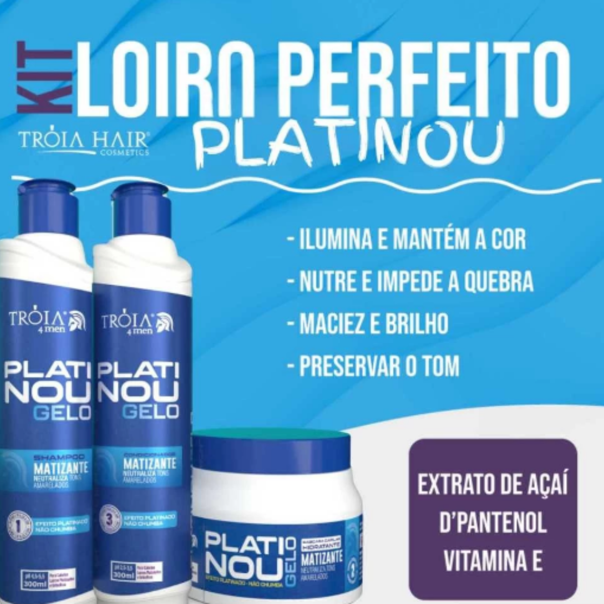 Platinou Efeito Gelo Manutenção - Imagem 2