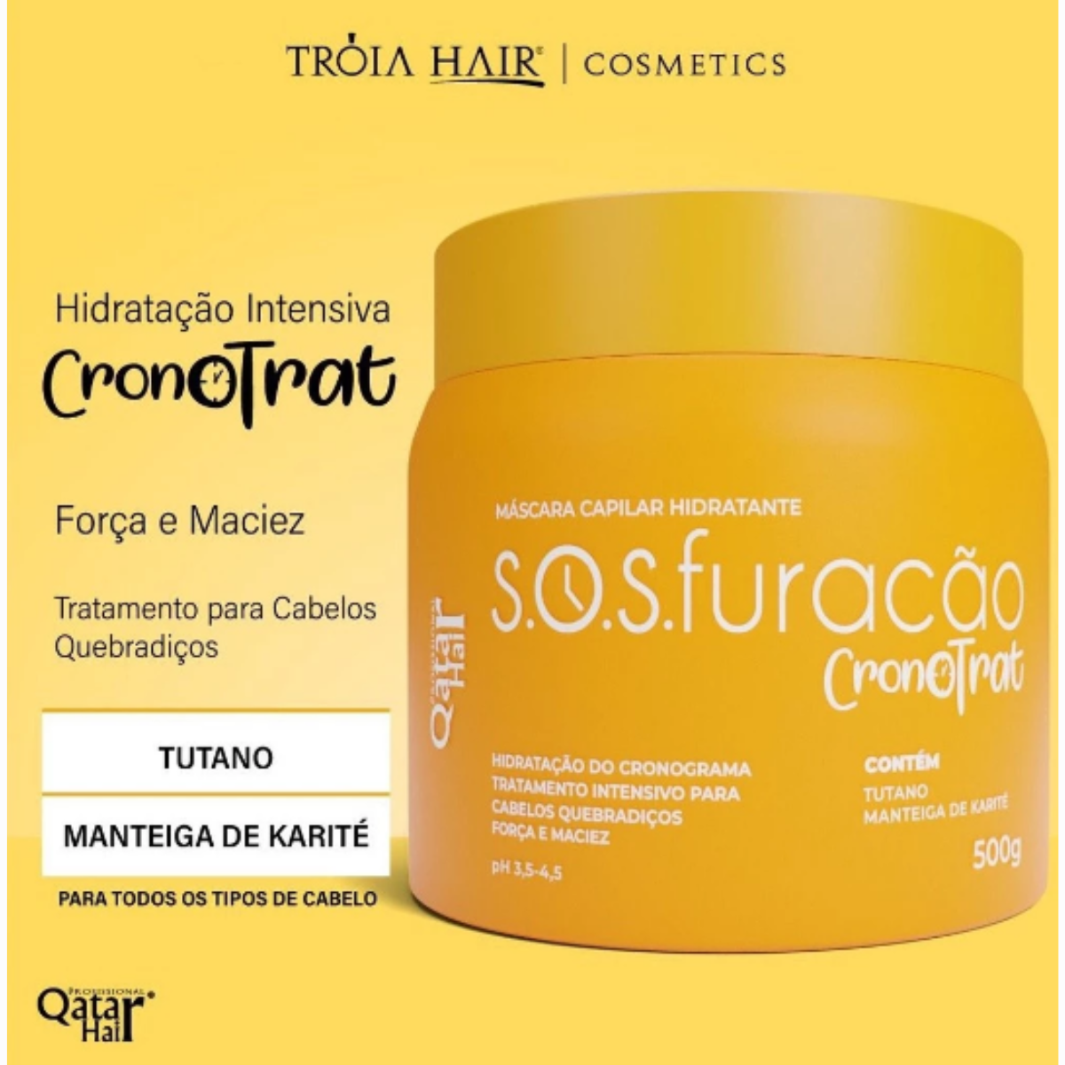 Máscaras S.O.S Furacão Cronotrat - Imagem 2