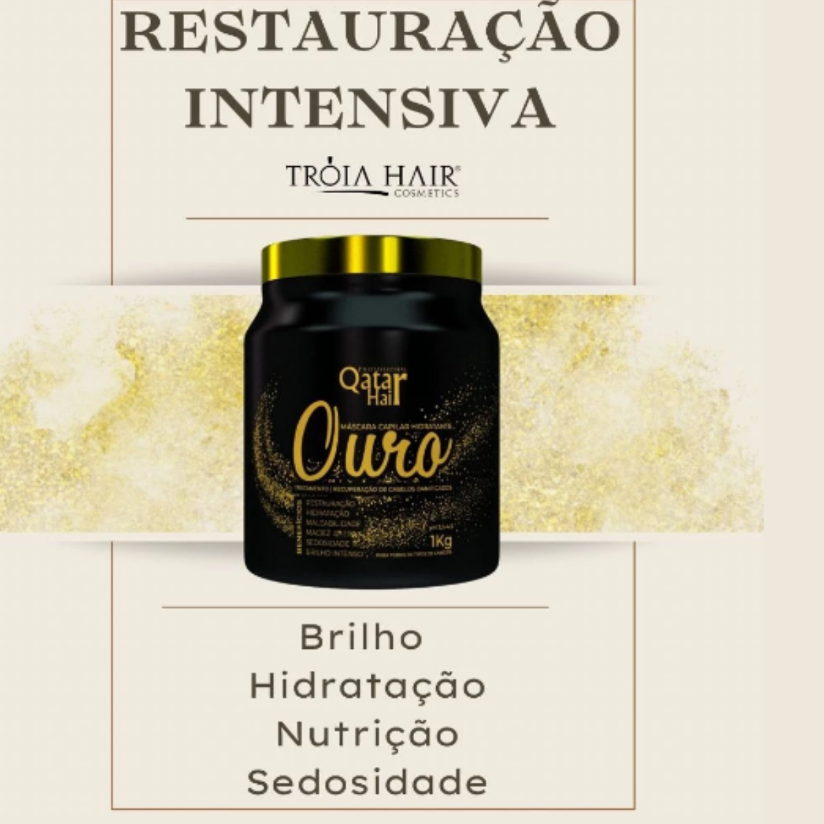 Máscara Capilar Ouro Nutrição - Imagem 2