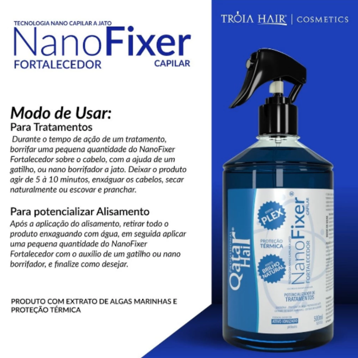 Nano Fixer Fortalecedor Capilar - Imagem 3