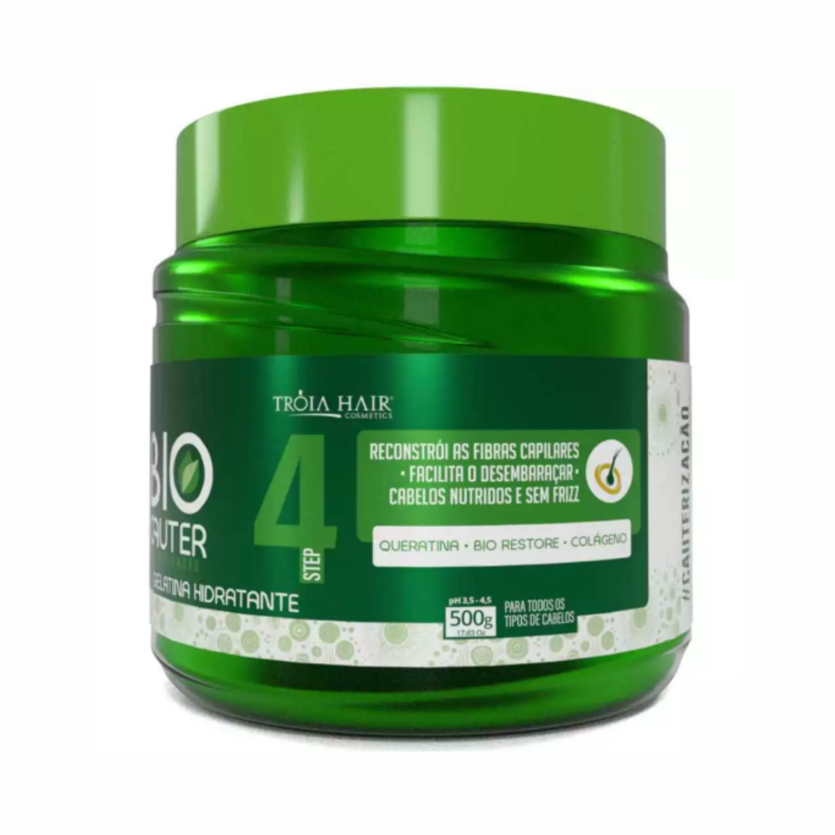 Gelatina Verde Passo Cauterização